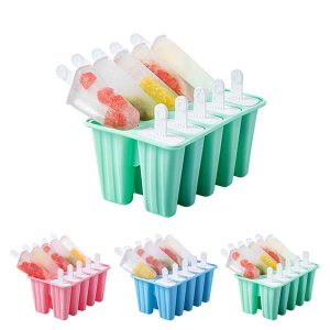10 Grids Silicone Ice Cream Mold