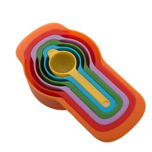 6Pcs Plastic Measuring Spoons Set