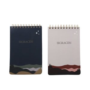 Personalized Top Bound Spiral Notebook