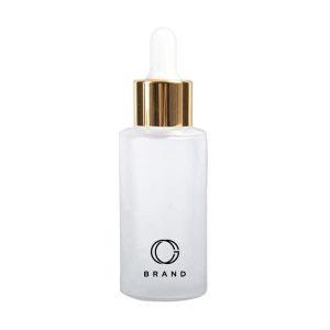 1 oz. Frosted Dropper Bottle