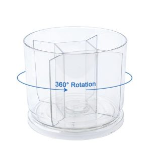 Transparent Rotating Pen Holder