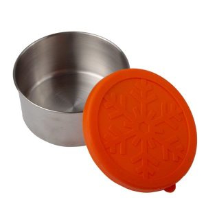 Stainless Steel Food Container With Silicone Lid
