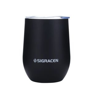 12 oz. Vacuum Insulated Wine Tumbler With Lid