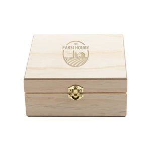 25 Slot Wooden Essential Oil Box
