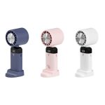 Semiconductor Refrigeration Handheld Fan With Phone Holder