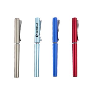 Custom Metallic Plastic Clip U Shaped Gel Pen