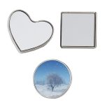 Blank Heat Transfer Metal Printing Pin Badge
