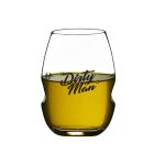 Swirl Stemless Wine Glass