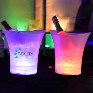 5L Frosted LED Ice Bucket