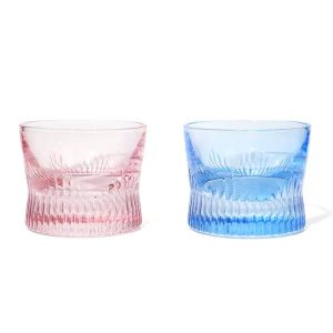 3.5 oz. Crystal Whiskey Corset Glass