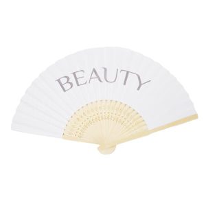 Paper Folding Fans With Bamboos Ribs