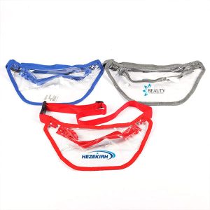 PVC Waterproof Waist Bag With Adjustable Strap