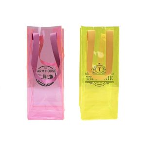 Clear Jelly Color Wine Ice Bag