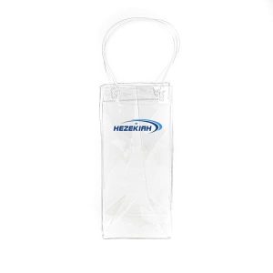 PVC Portable Wine Ice Bag With Handle
