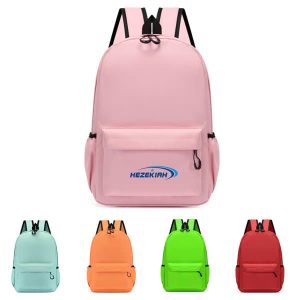 Children's Solid Color Backpack