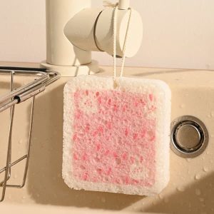 Wood Pulp Cotton Cute Magic Sponge
