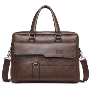 Men's PU Leather Messenger Bag