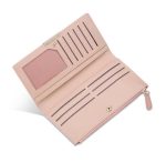 Women's PU Leather Long Wallet