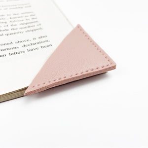 PU Leather Corner Bookmark