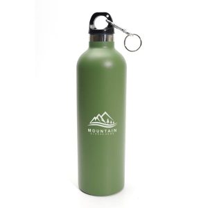 20 oz. Stainless Steel Water Bottle With Keyring