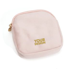 Velvet Travel Cosmetic Bag