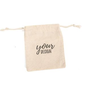 Drawstring Cotton Pouch