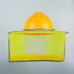 Full Brim Mesh Neck Sunshade Hard Hat