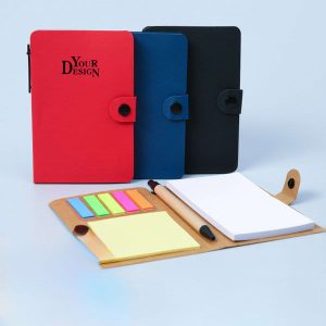 Pocket Notebook With Sticky Notes