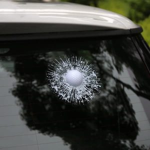 3D Simulation Golf Ball Car Window Sticker