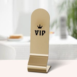 Stainless Steel Table Tent Sign