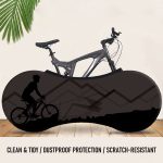 Compact Waterproof Bicycle Wheel Covers