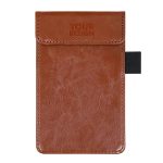 PU Leather Magnetic Folding Clipboard