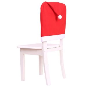 Personalized Santa Hat Chair Cover