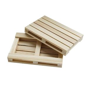 Square Wooden Pallet Coasters