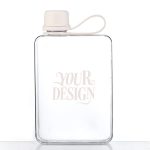 17 oz. Portable Flat Water Bottle