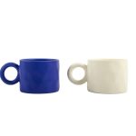 16 oz. Big Earring Ceramic Coffee Mug