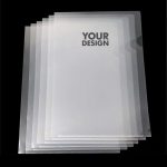 A4 Transparent File Folder