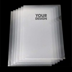 A4 Transparent File Folder