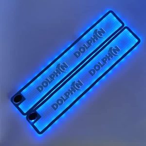 58.5*8.9cm Custom Waterproof Rubber Led Bar Mat