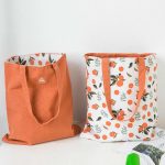 Double Sided Reusable Canvas Grocery Bag
