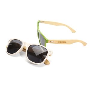 Sunglasses With Bamboo Temples