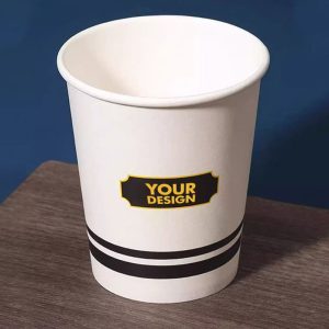 9 oz. Customizable Disposable Kraft Paper Cup