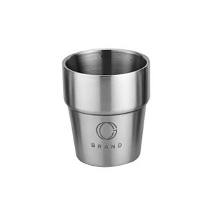 8.8 oz. Stackable Double Wall Stainless Steel Cup