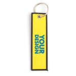 Custom Embroidered Keychain