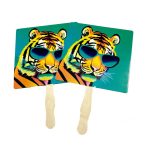 Custom Patriotic Hand Fan With Handle