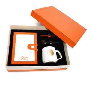 Notebook Set With Ceramic Cup