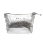 PU Leather Zipper Makeup Bag
