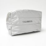 Square Puff Quilted Cosmetic Bag