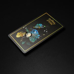 Personalized Holographic Rainbow Business Cards