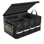 Multi Compartment Car Trunk Organizer